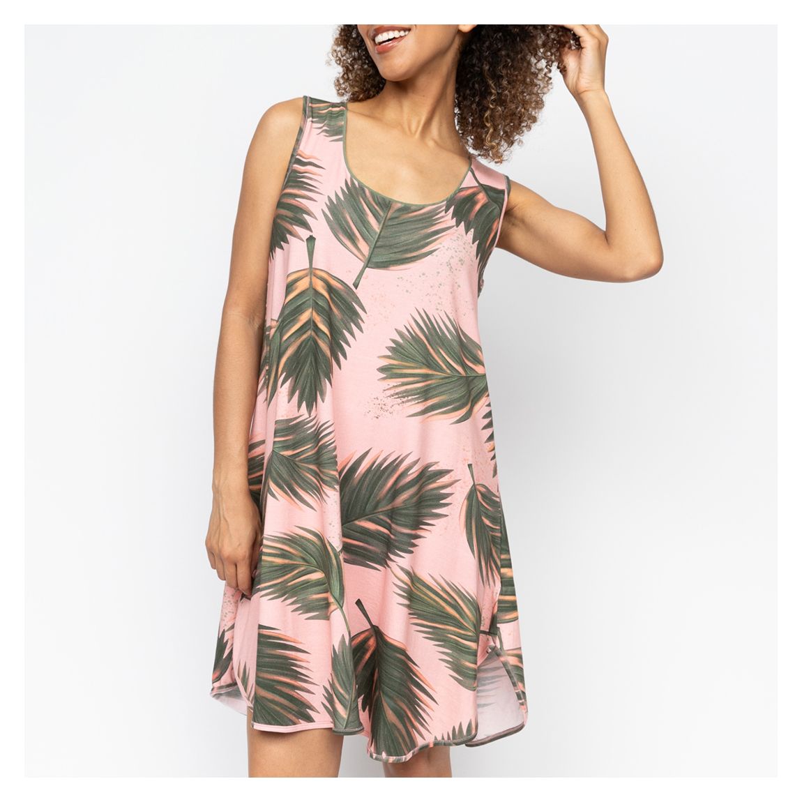 Lea Leaf Jersey Swing Nightdress main product photo