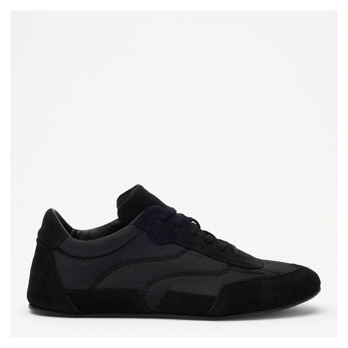Men's Black Thearne Ultra Thin Sole Trainers main product photo
