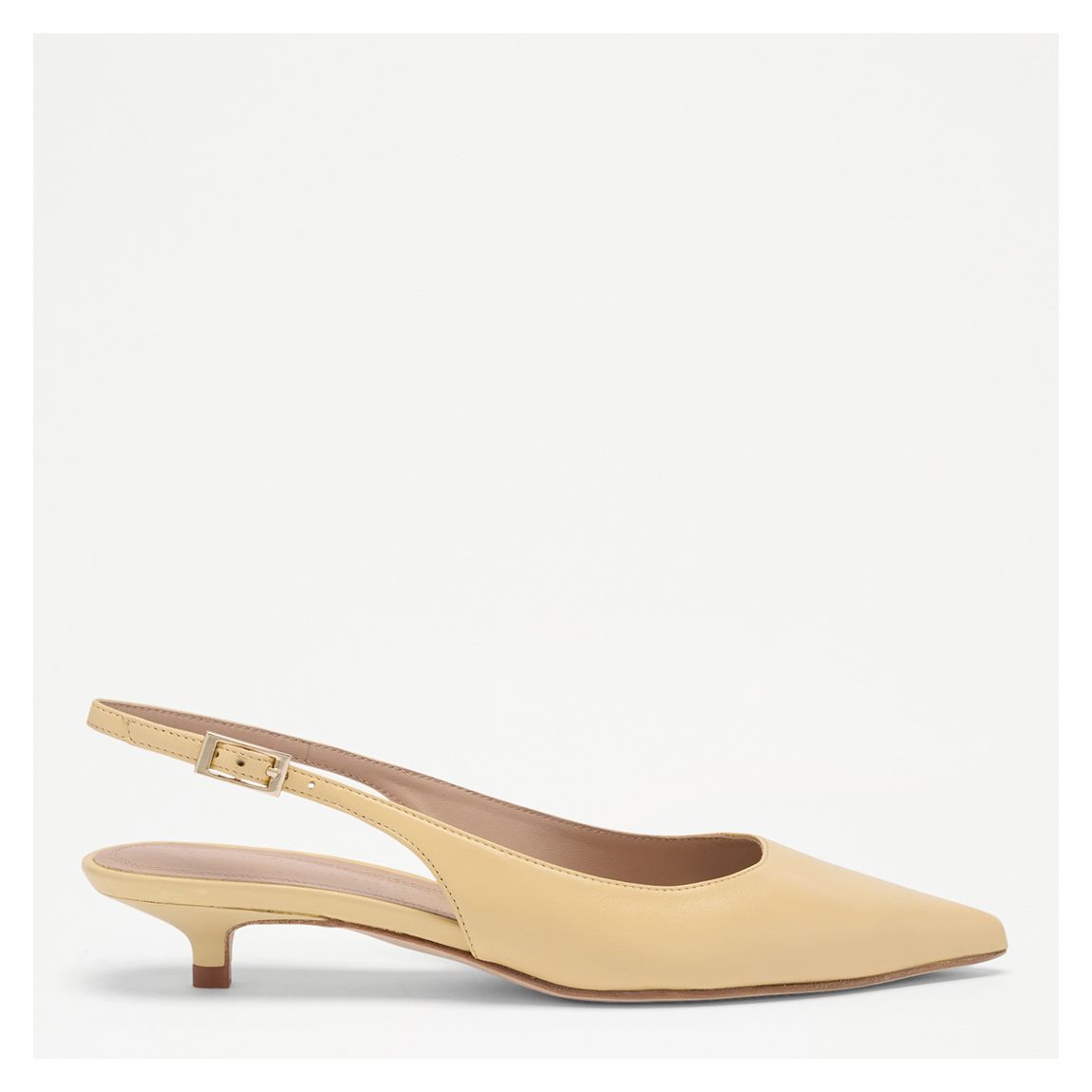 Women's Buttermilk Chazey Leather Heeled Pumps main product photo