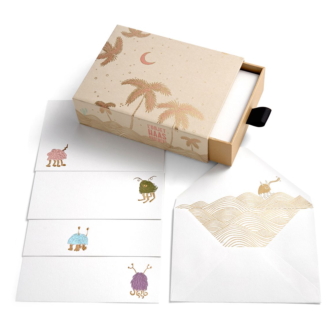 Set of 12 Haas Boxed Stationery main product photo