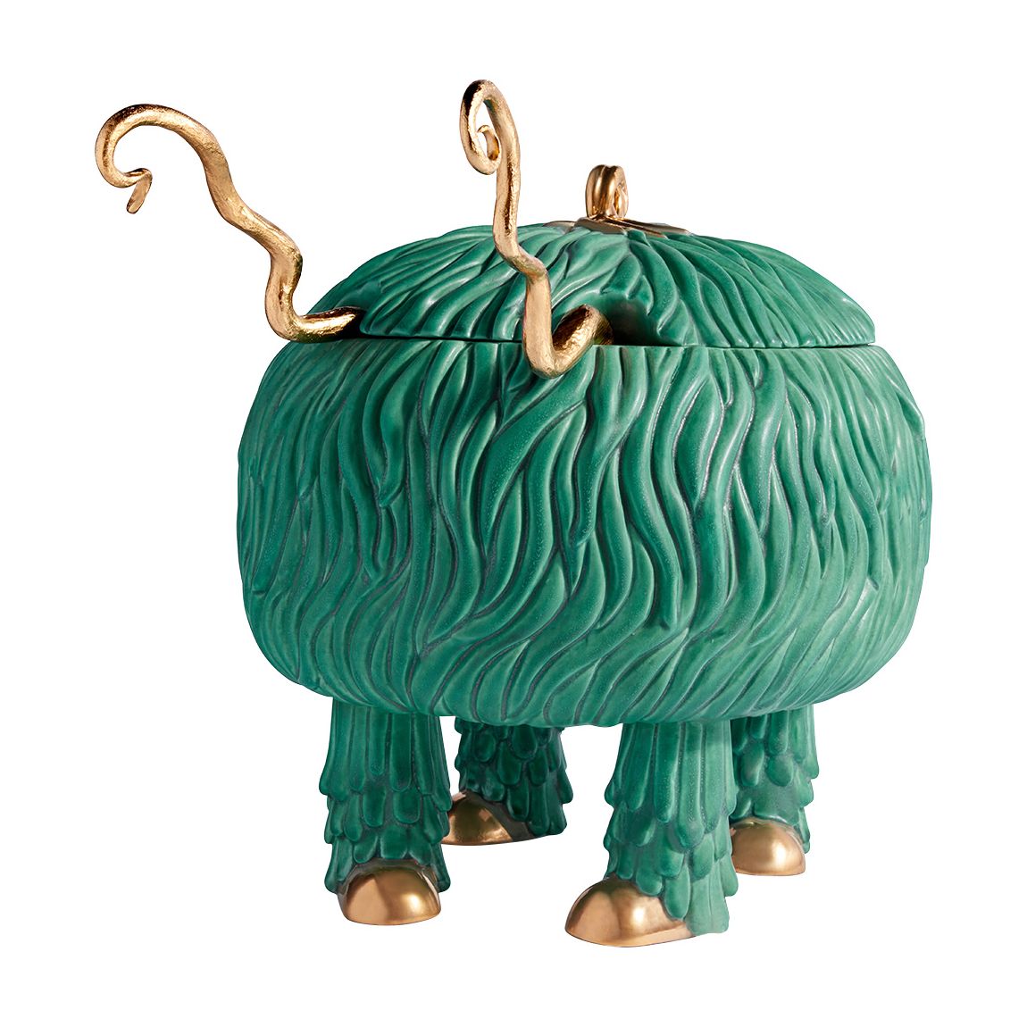 Haas Fox Salad Monster Bowl Green + Serving Set main product photo