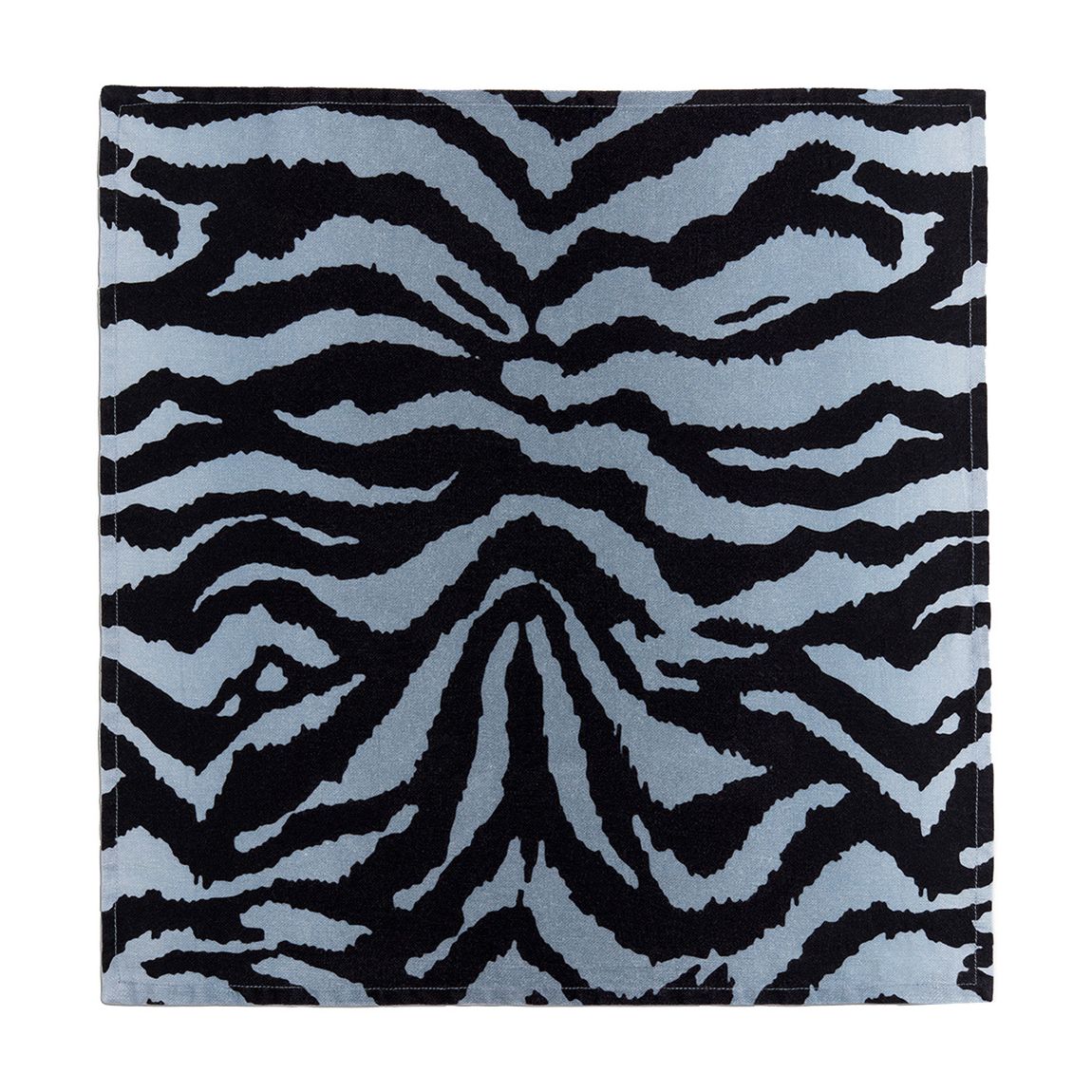 Set of 4 Linen Napkin, Tiger Blue main product photo