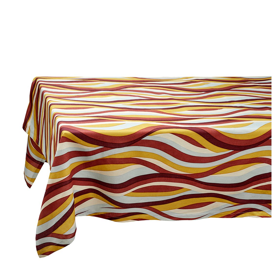 Linen Sateen Landscape Tablecloth, Large main product photo