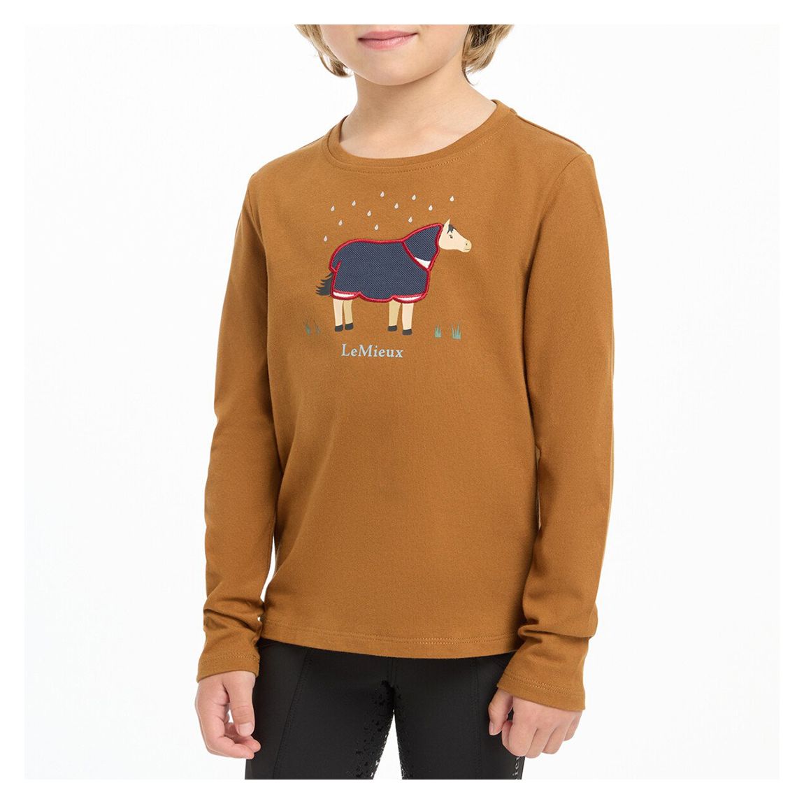 Ginger Mini Jessie Long Sleeve Top main product photo
