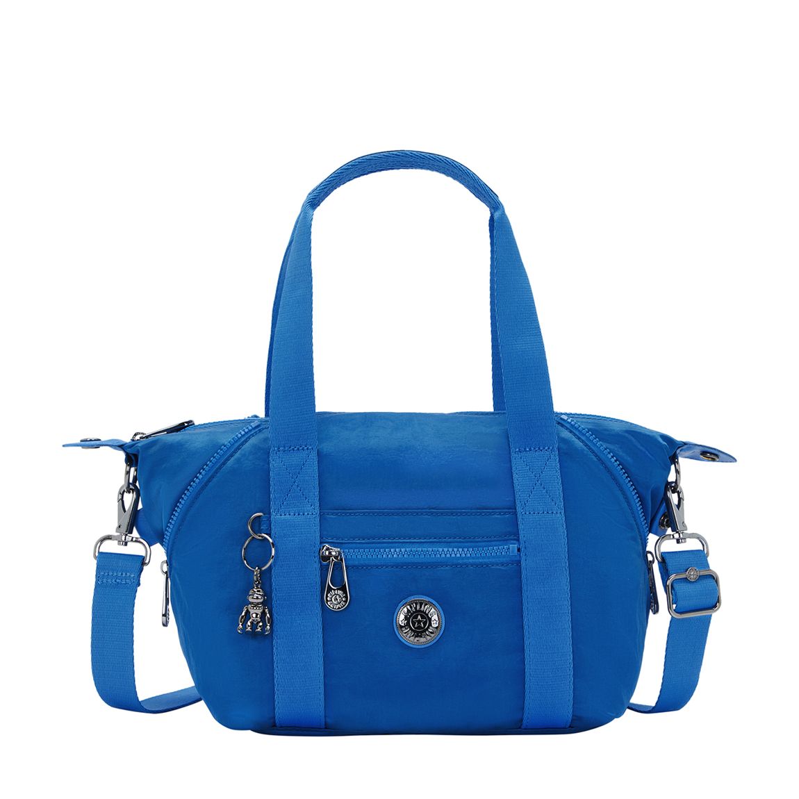 Satin Blue Art Mini Holdall main product photo