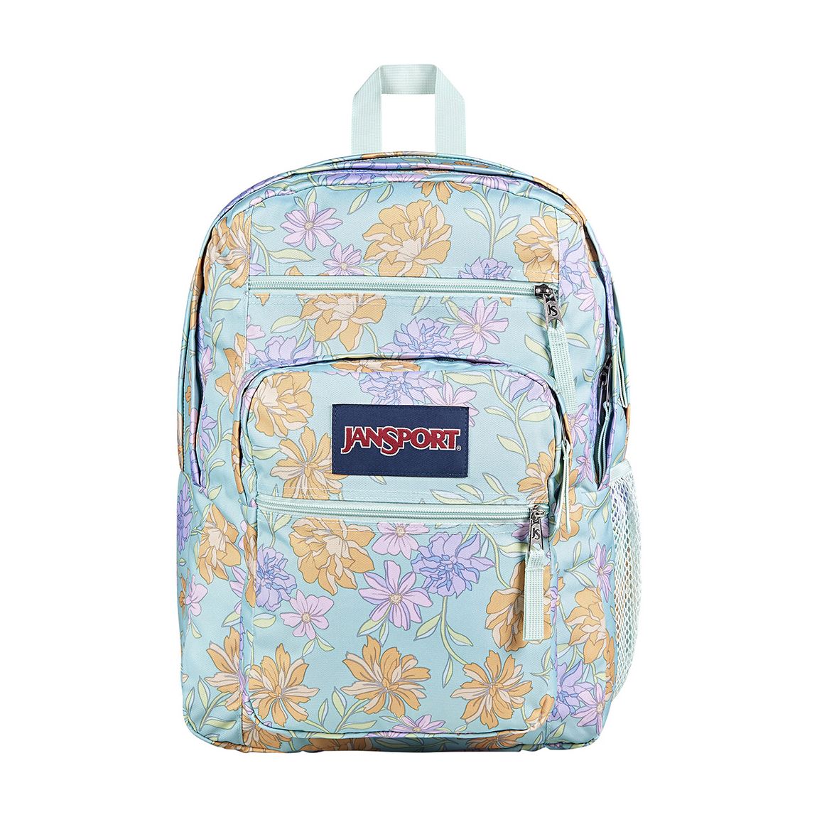 Faded Floral Big Student Backpack main product photo