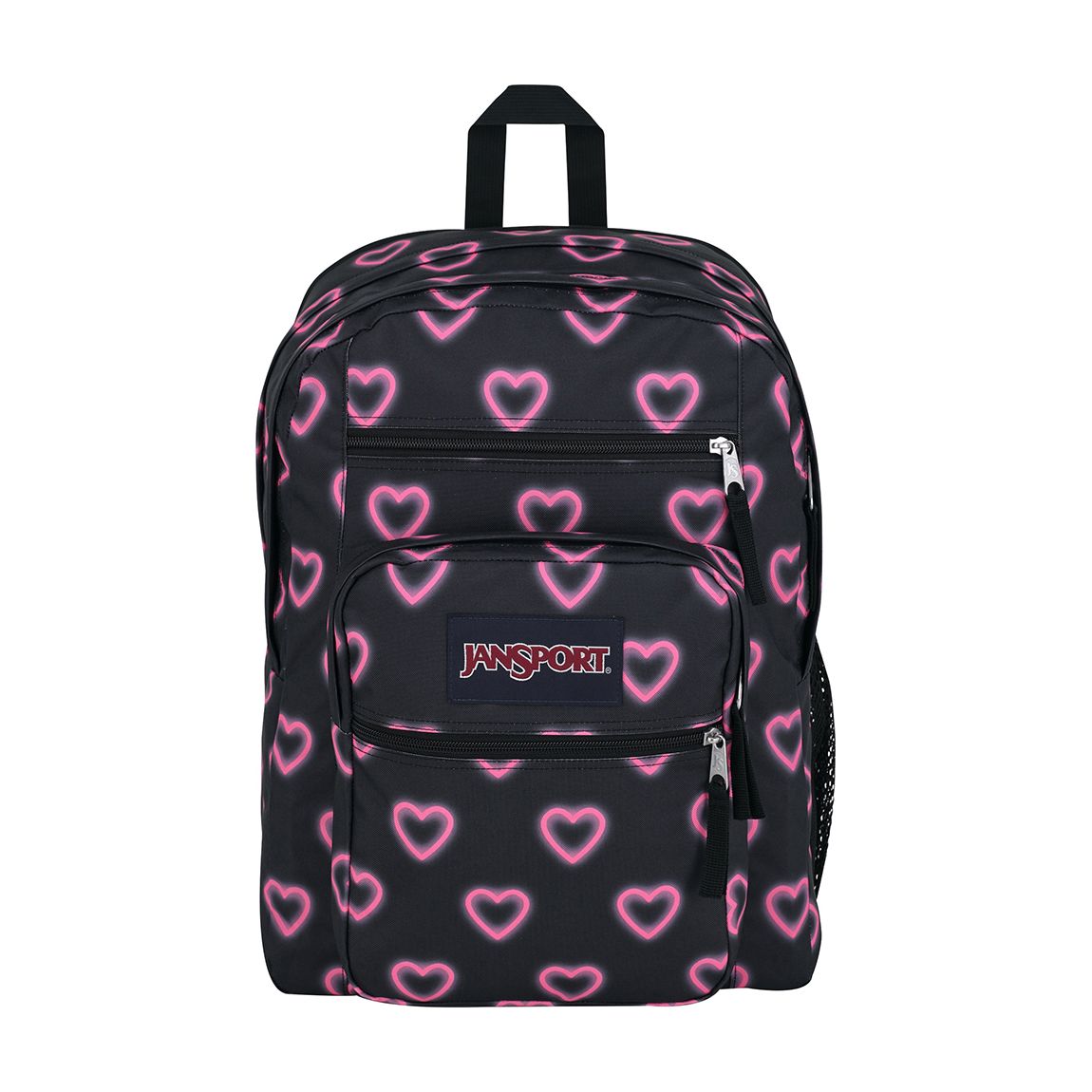 Happy H Black Big Student Backpack main product photo