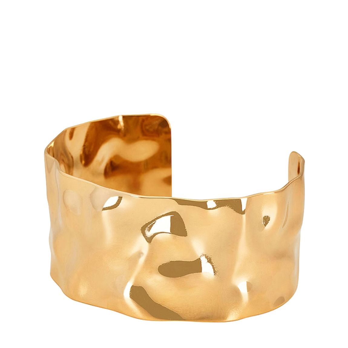 18K Gold Cleo Cuff Bangle main product photo