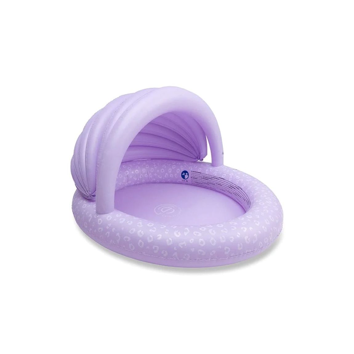 Lila Leopard Canopy Children's Pool main product photo