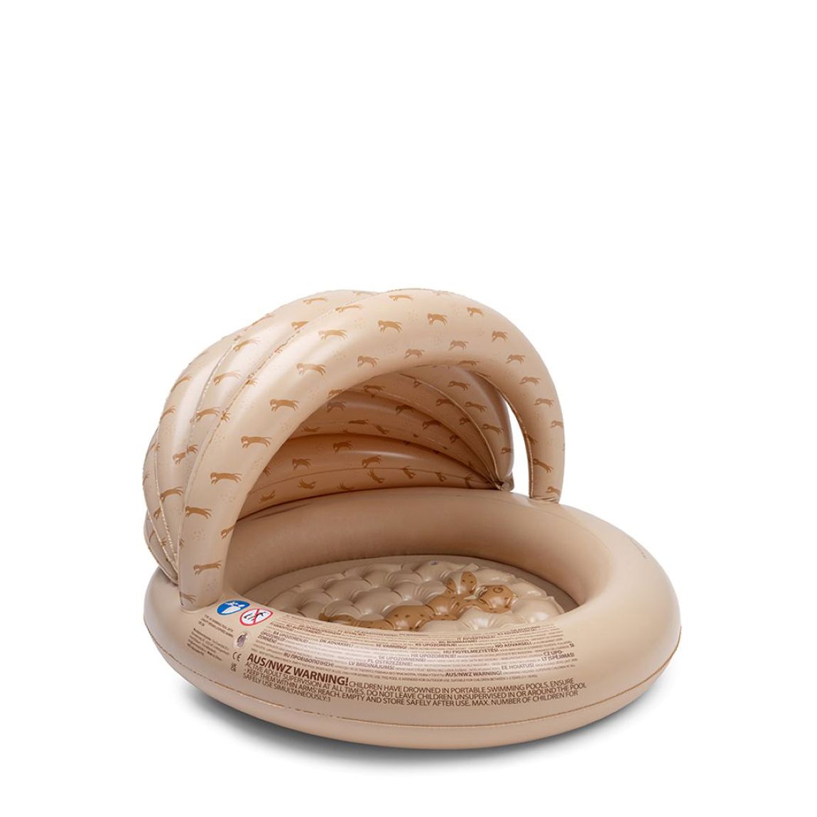 Roamer Canopy Children's Pool - Inflatable Bottom Ø100 cm - 77 cm main product photo