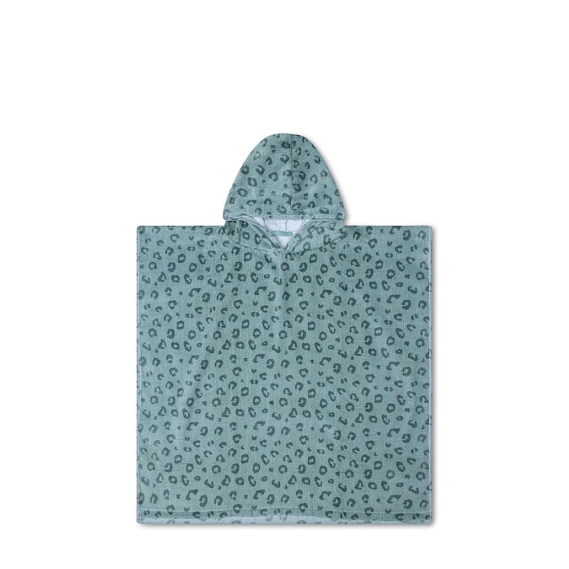 Green Leopard Beach Poncho Poncho 65x65 cm - 100% Cotton main product photo