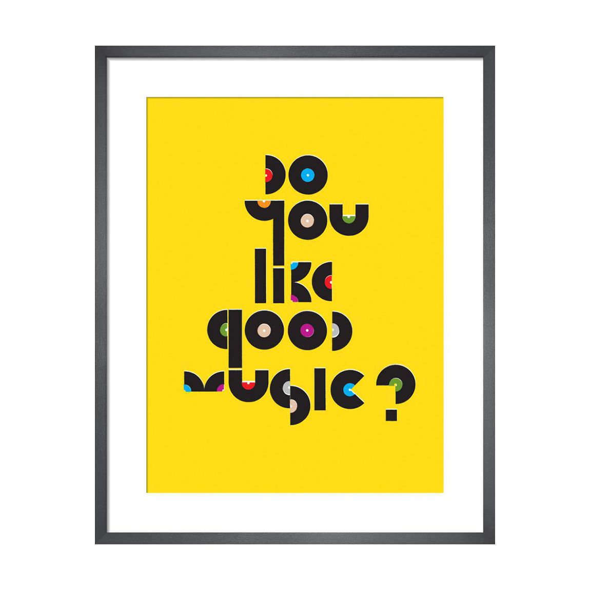 Do You Like Good Music? 35x28cm Framed Print main product photo