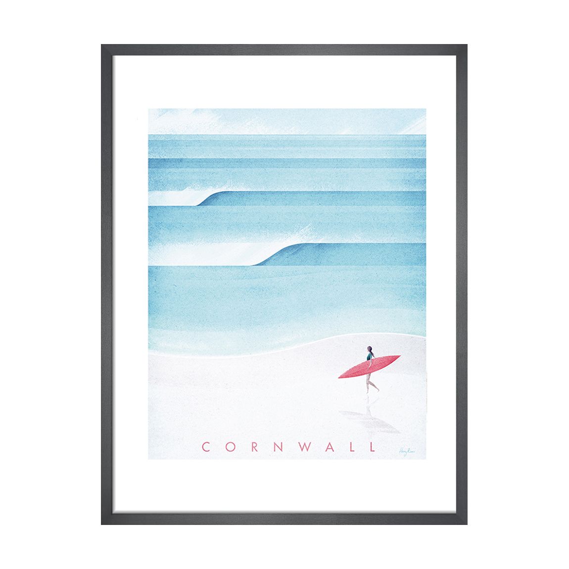 Cornwall 50x40cm Framed Print main product photo