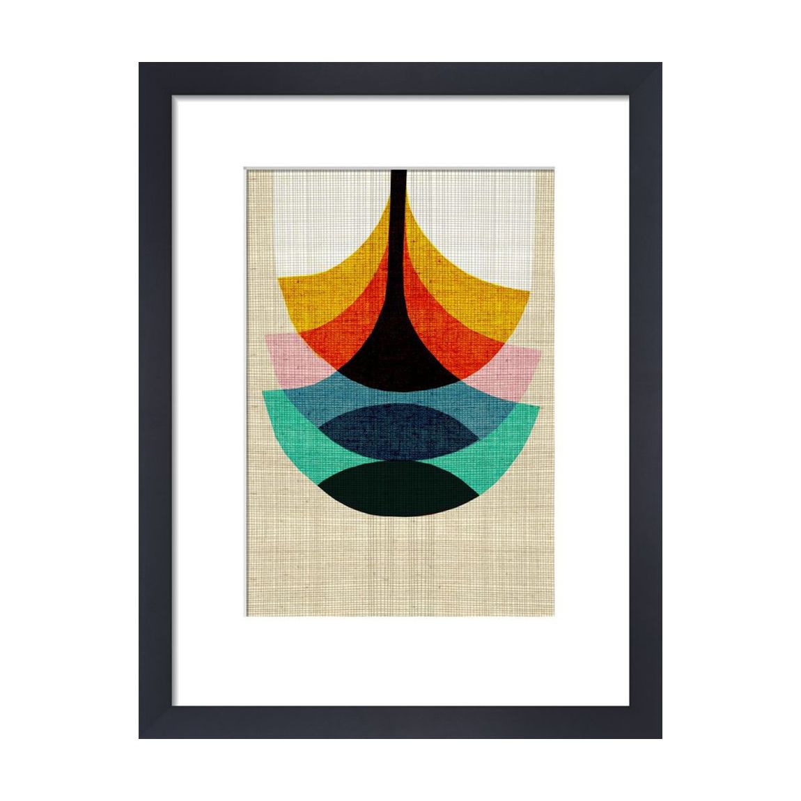 Pressed Close Together 36x28cm Framed Print main product photo