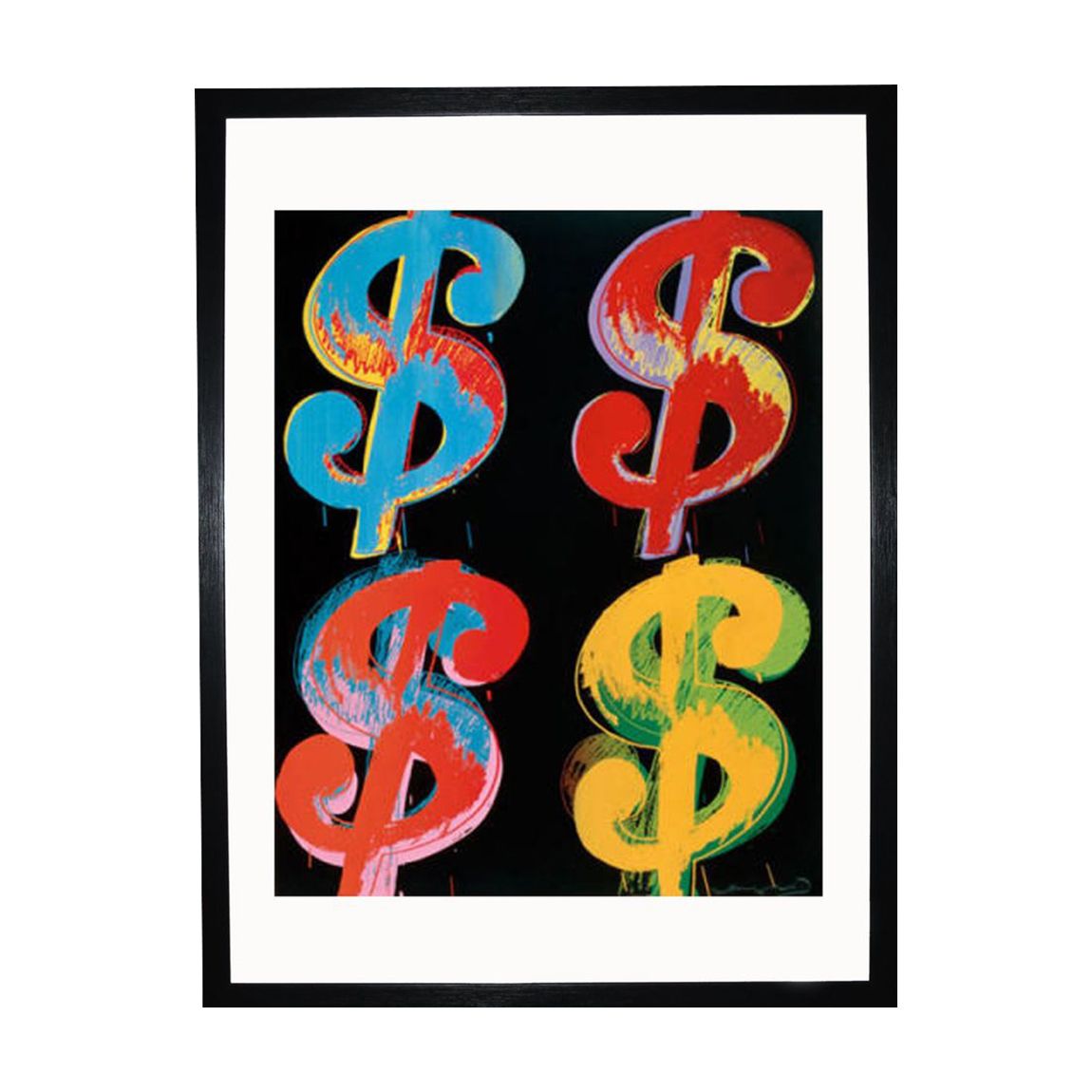 $4, 1982 36x28cm Framed Print main product photo