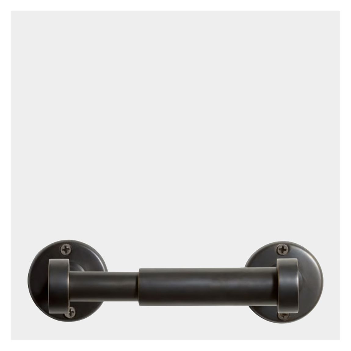 Randolph Bar Toilet Roll Holder, Blackened Brass main product photo