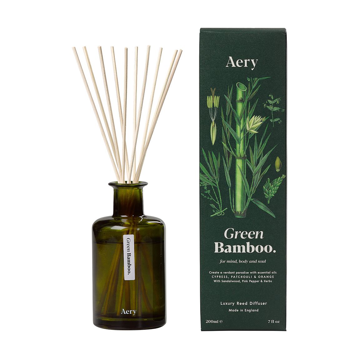 Green Bamboo Diffuser 200ml main product photo