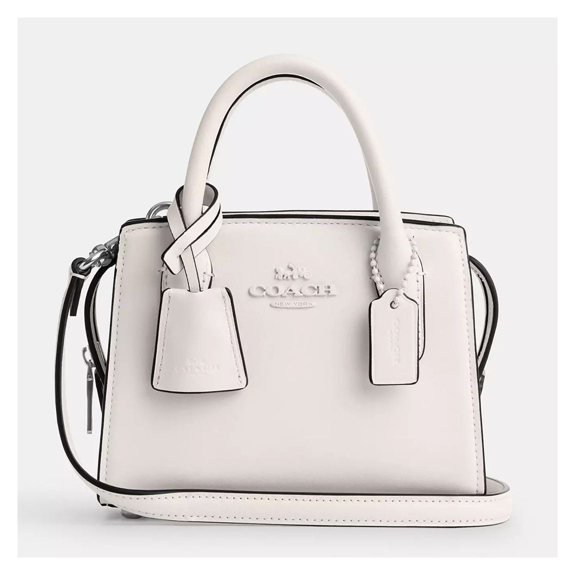 White Andrea Mini Carryall main product photo
