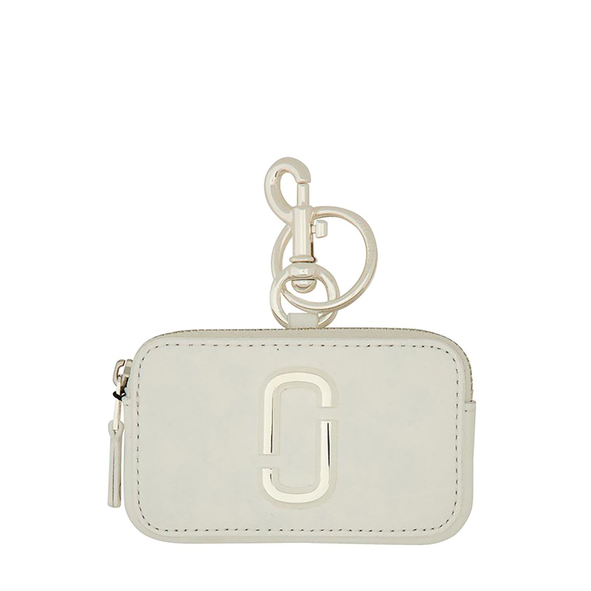 Women's White Marc Jacobs Charm The Nano Snapshot Bag main product photo
