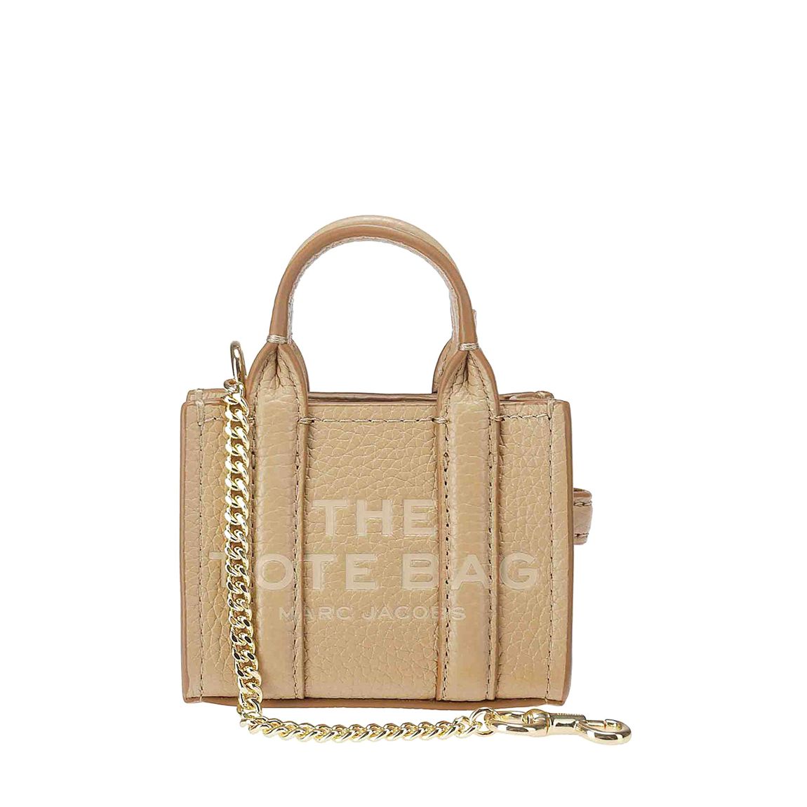Women's Beige Marc Jacobs Logo Tote Bag main product photo