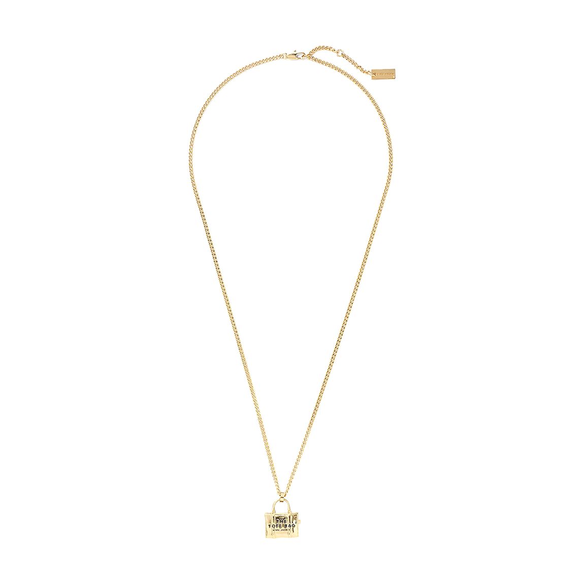 Women's Gold Marc Jacobs The Tote Bag Necklace main product photo