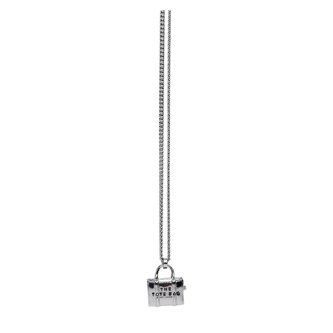 Women's Silver Marc Jacobs The Tote Bag Necklace main product photo