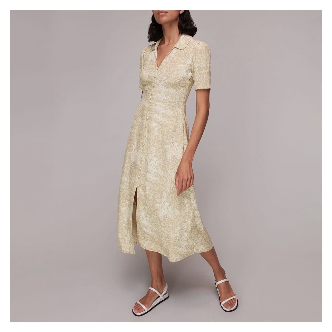 Sand Rowan Hyena Spot Midi Dress main product photo