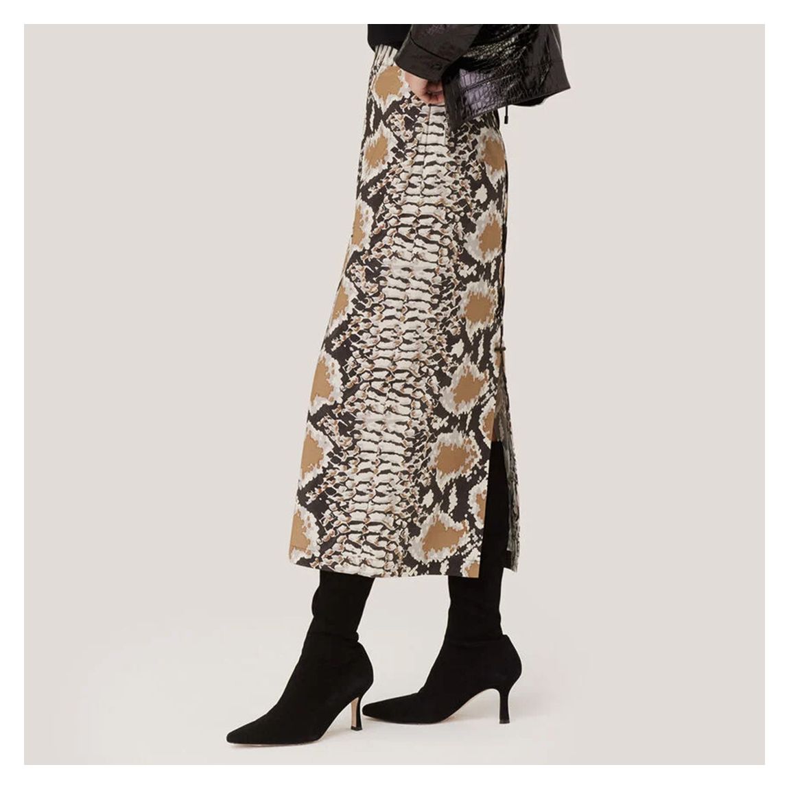 017038961 41 Snake Print Midi Skirt - 41 main product photo