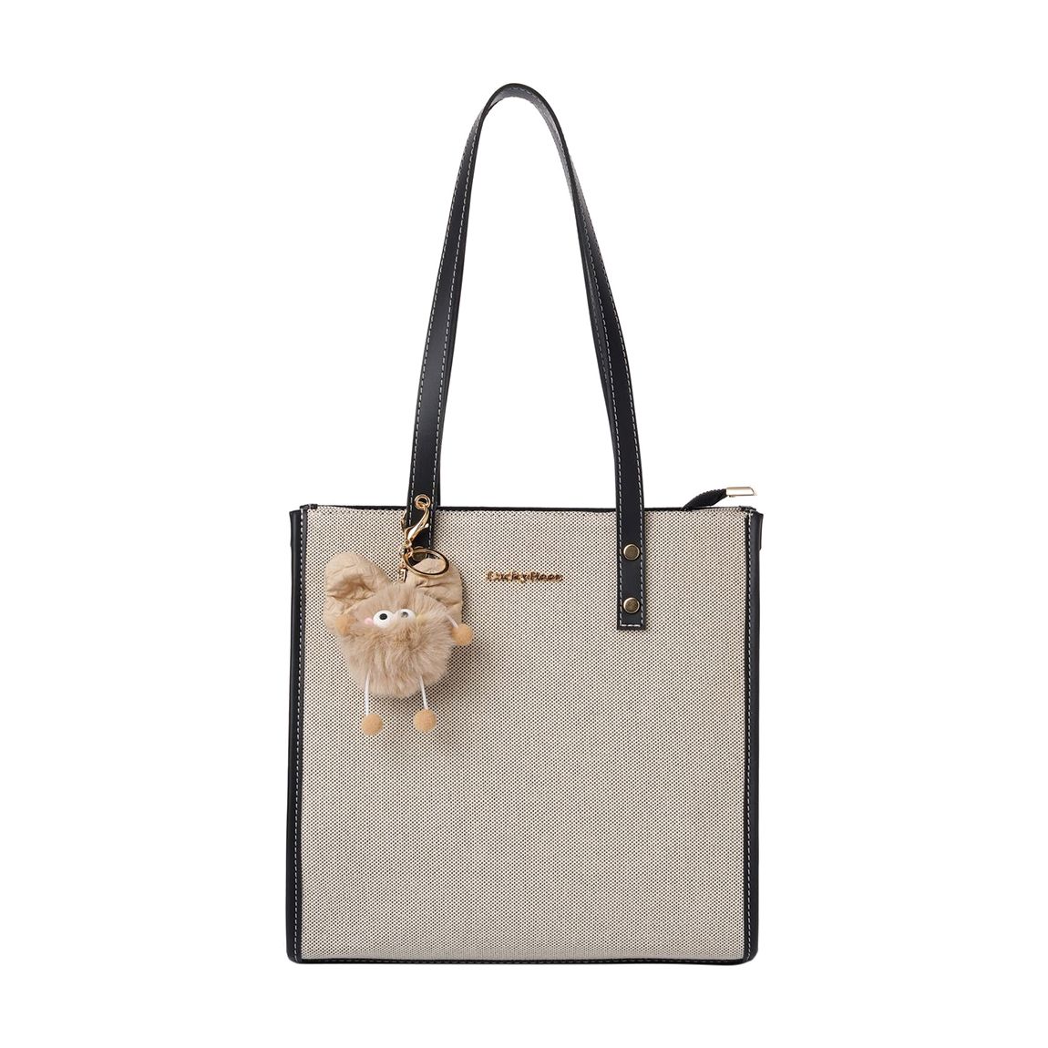 Black Lucky Bees Shoulder Bag main product photo