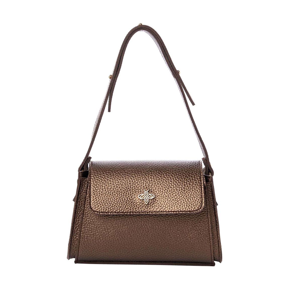 Gold Lucky Bees Shoulder Bag main product photo