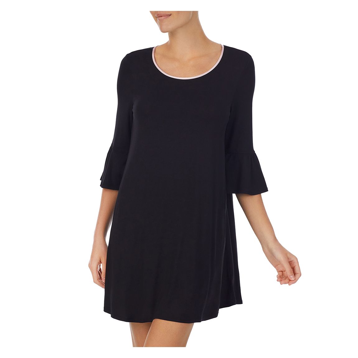 Modal Sleepshirt-Black main product photo