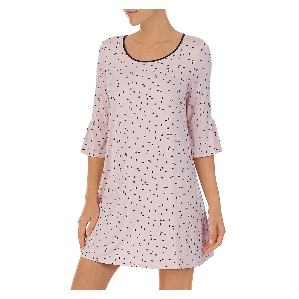 Modal Sleepshirt-Polka dot main product photo