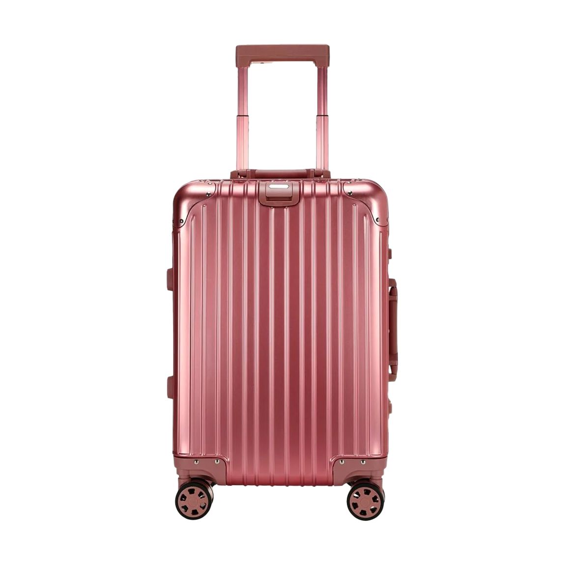 Red Aluminium Large Suitcase main product photo