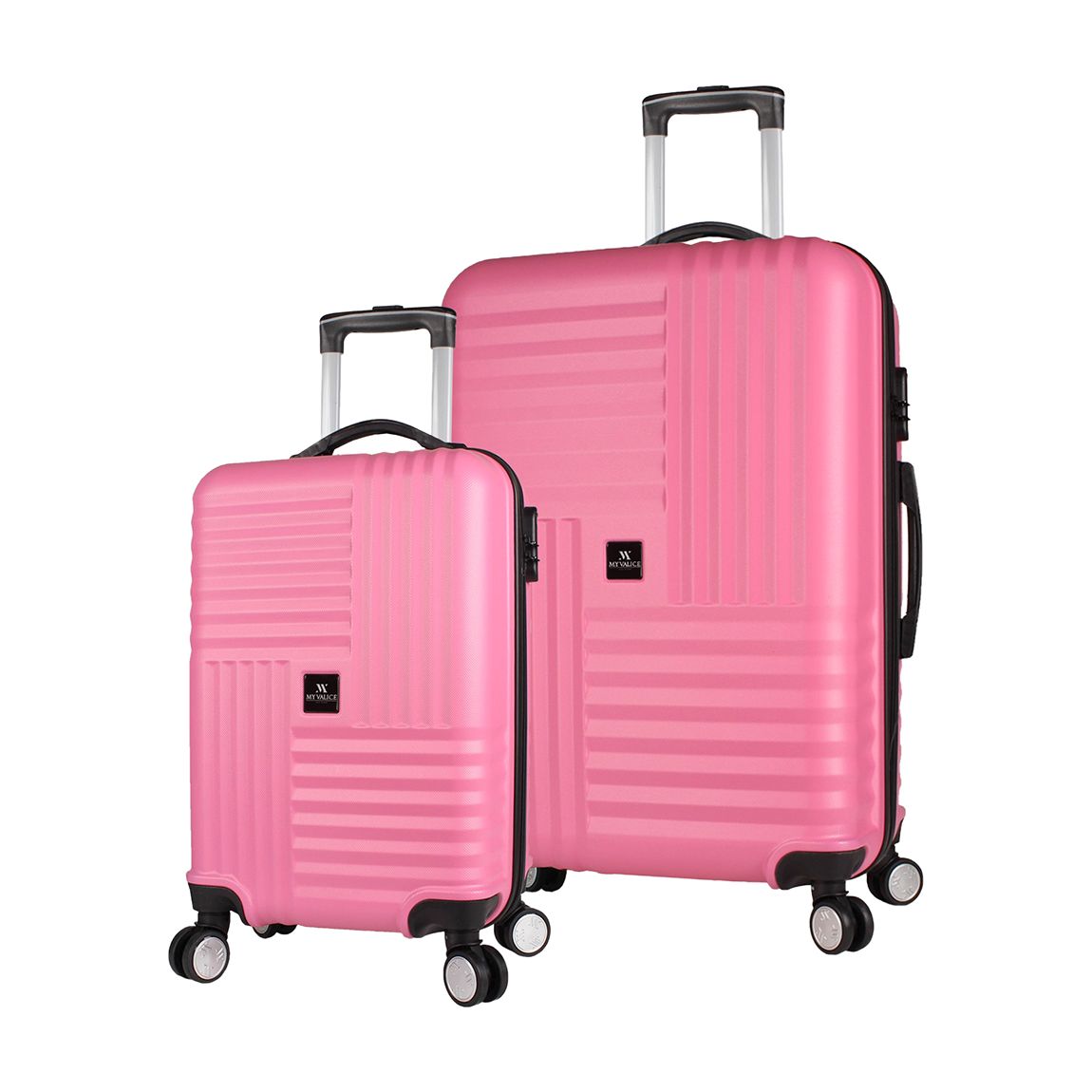 Pink (2 Piece) Suitcase Set main product photo