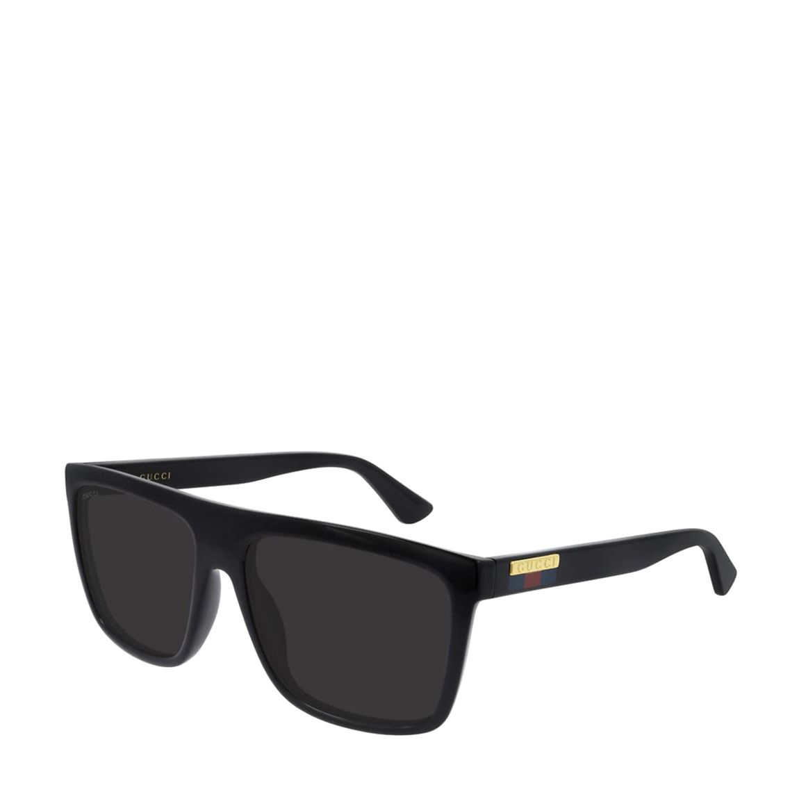 Men's Gucci Black/Grey Sunglasses 59mm main product photo