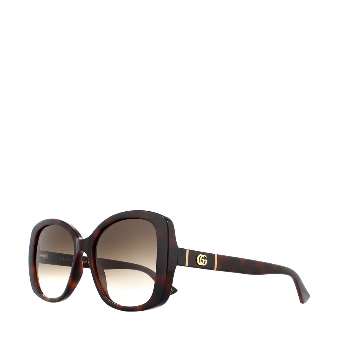 Women's Gucci Havana/Brown Sunglasses 56mm main product photo