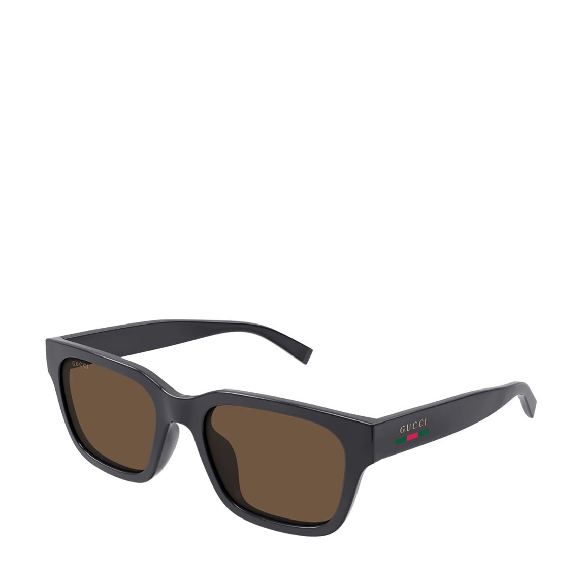 Men's Gucci Grey/Brown Sunglasses 55mm main product photo