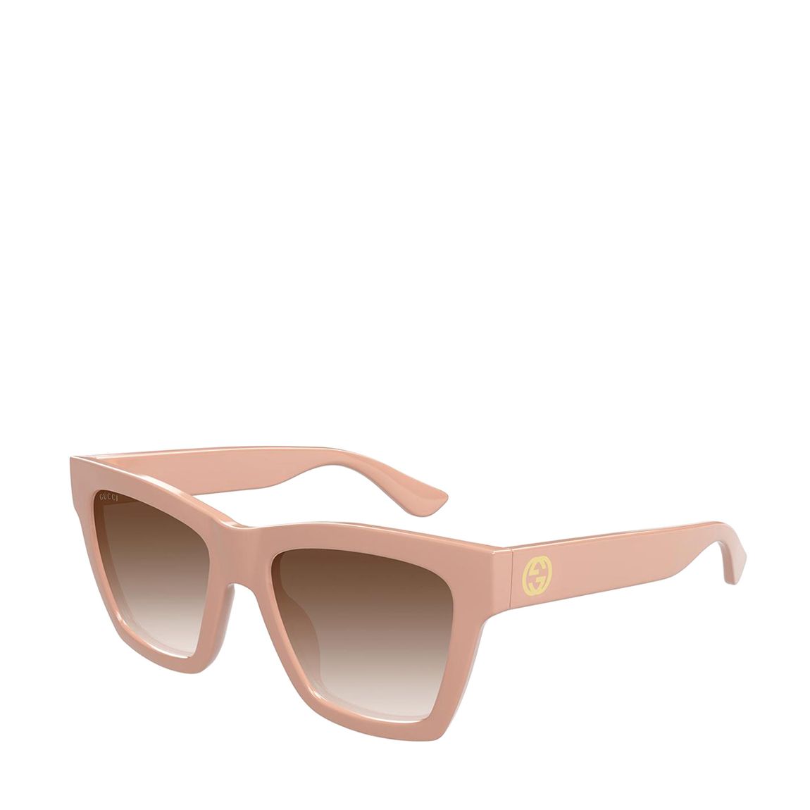Women's Gucci Pink/Gradient Brown Sunglasses 54mm main product photo