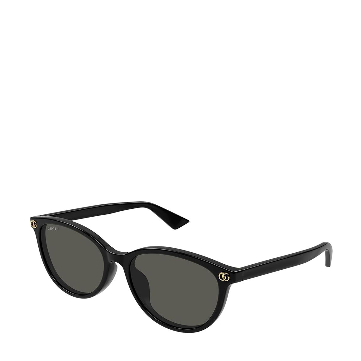 Women's Black Round Gucci Sunglasses 56mm main product photo