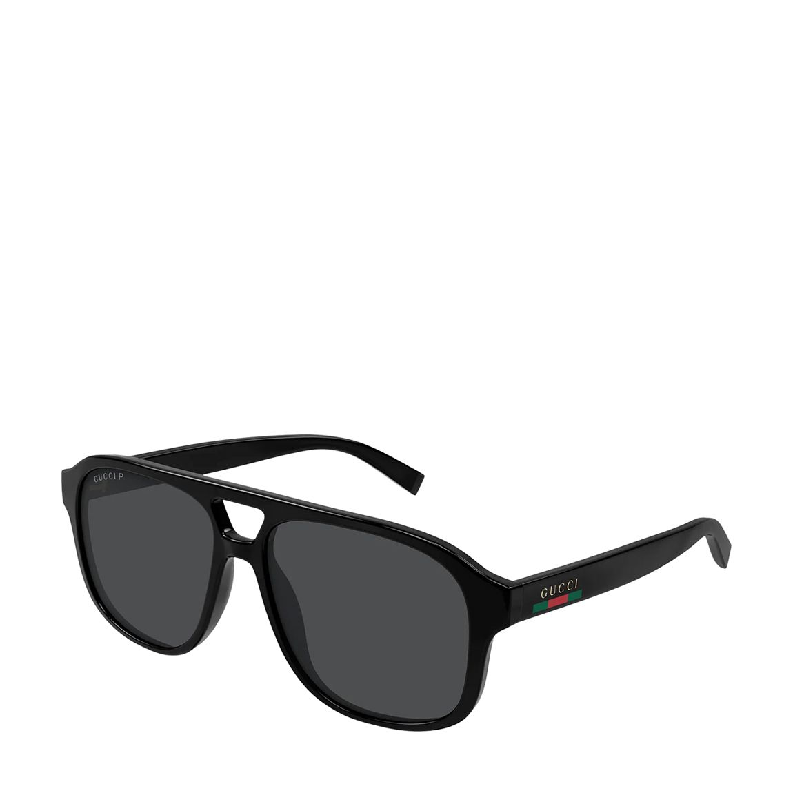 Men's Gucci Black/Grey Sunglasses 55mm main product photo