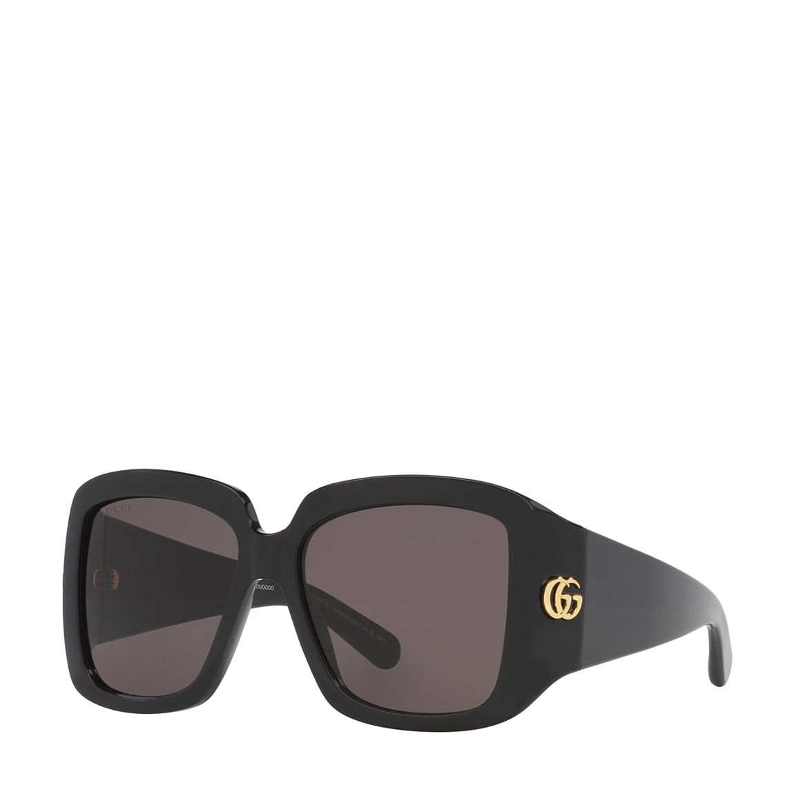 Women's Gucci Black/Grey Sunglasses 53mm main product photo