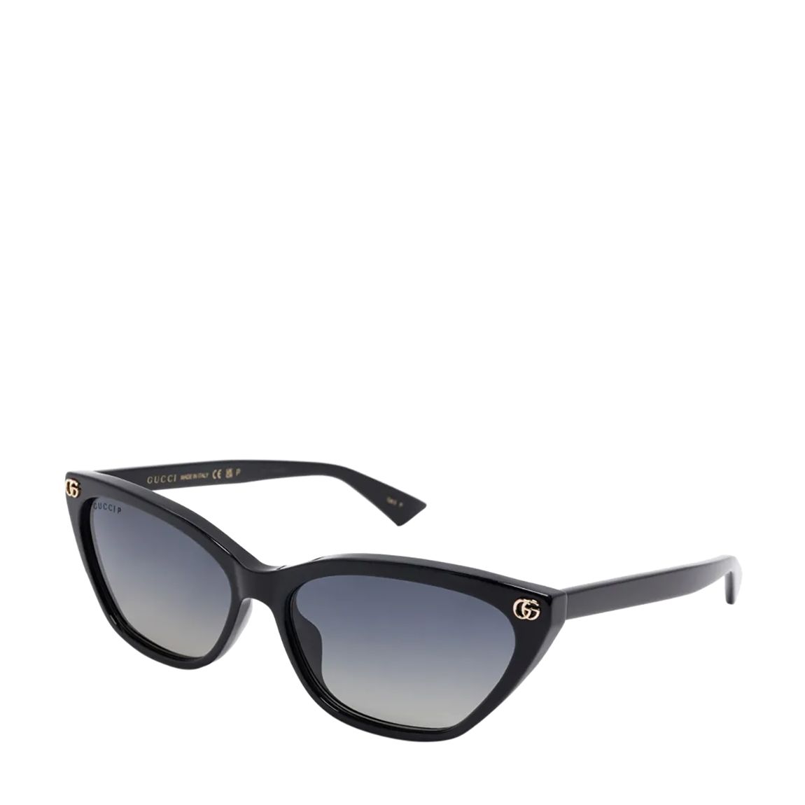 Women's Gucci Black/Grey Sunglasses 54mm main product photo