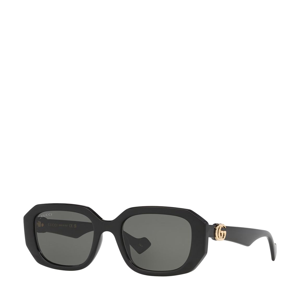 Women's Gucci Black/Grey Sunglasses 54mm main product photo
