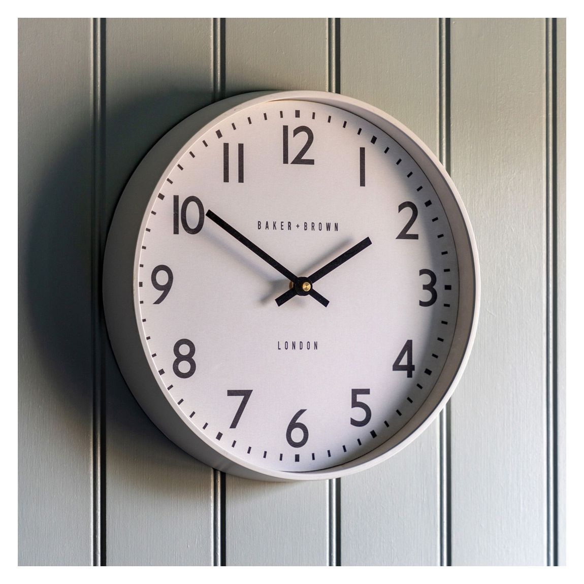Norton 30cm Wall Clock, Putty main product photo