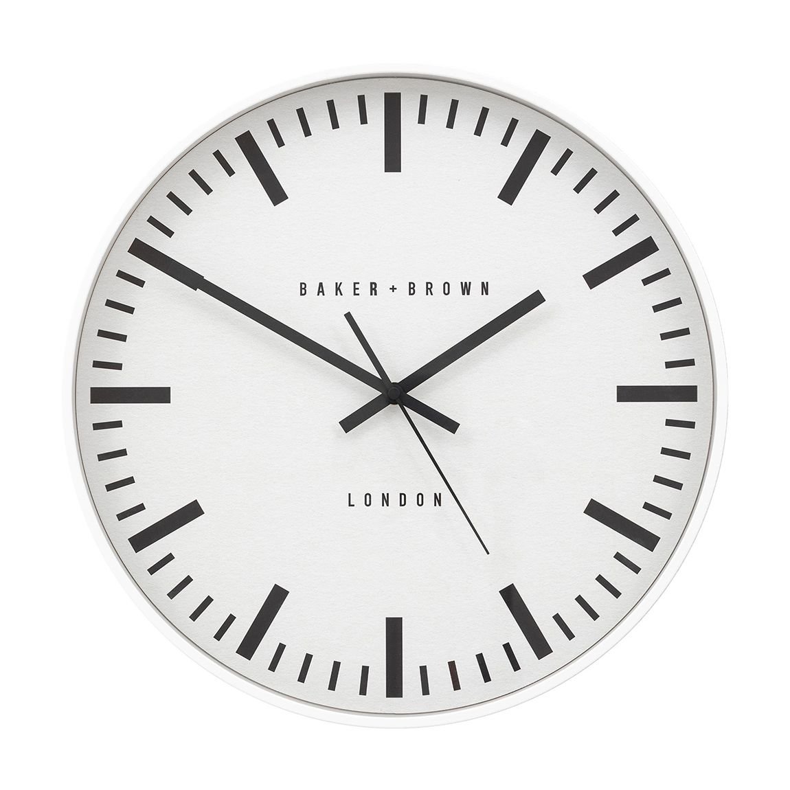 Longstone 40cm Clock, White main product photo