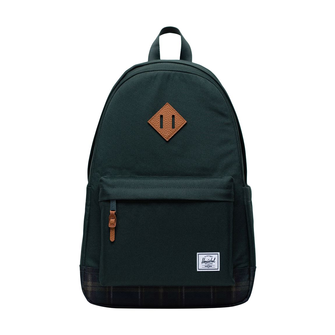 Darkest Spruce Winter Plaid Herschel Heritage Backpack main product photo