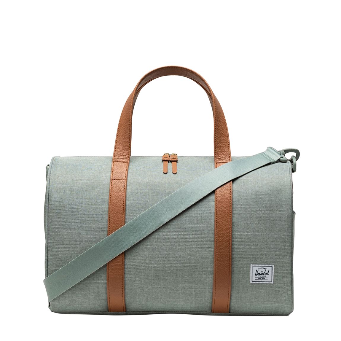 Iceberg Green Crosshatch Herschel Novel Carry On Duffle main product photo
