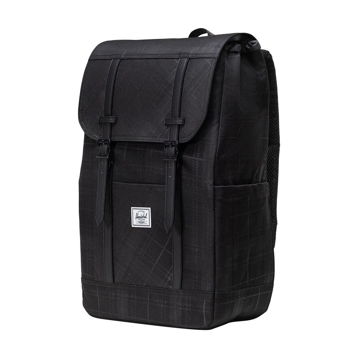 Plaid Emboss Herschel Retreat Backpack main product photo