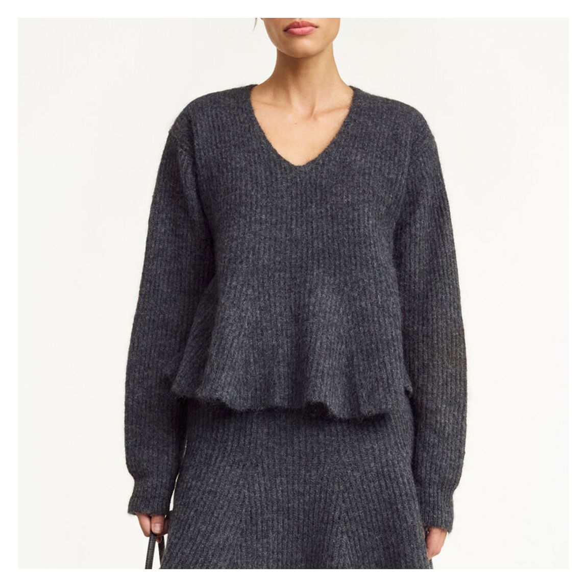 Grey Wool Blend Cova Jumper main product photo