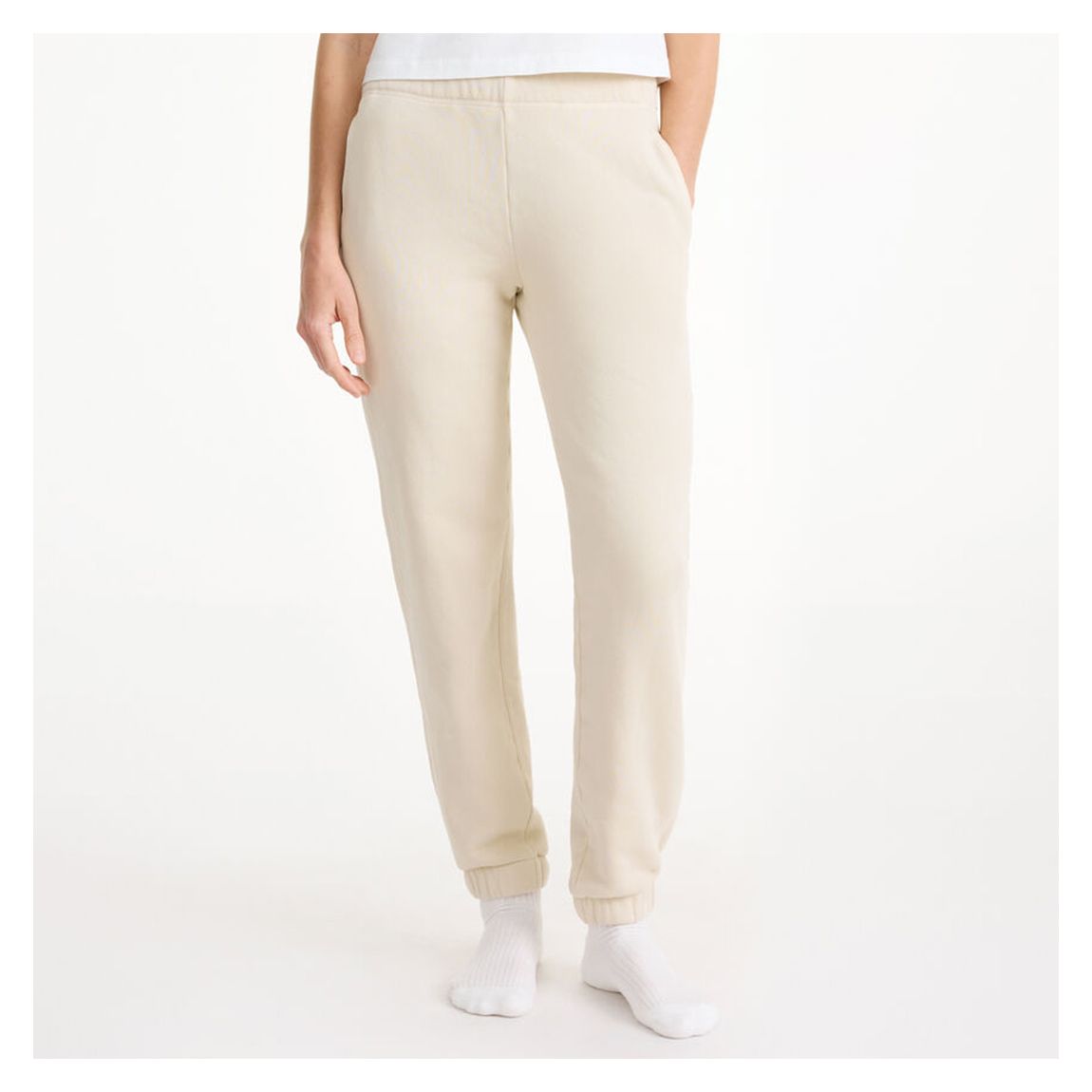 Cream Hali Jogger main product photo